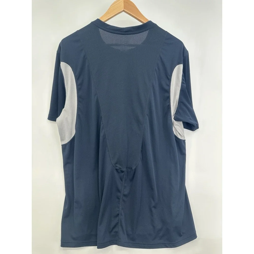 Nike Performance Men's Dri Fit Sport Navy Blue Yankees T Shirt Size XXL